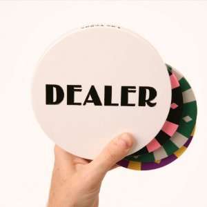  Jumbo Poker Dealer Button   Huge: Sports & Outdoors