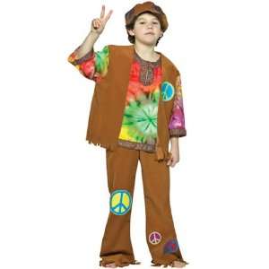  Child Hippie Boy Costume Toys & Games