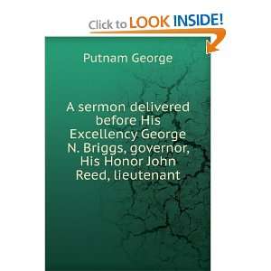sermon delivered before His Excellency George N. Briggs, governor, His 