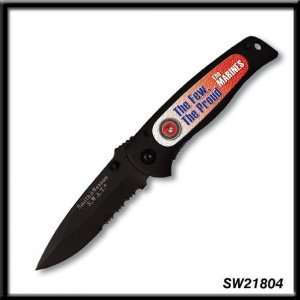  Smith & Wesson 3.4 Swat Baby Black Serrated with Insert 