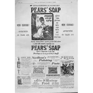    Pears Soap Advertising 100 Years Ago In 1786 !!: Home & Kitchen