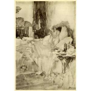  1911 Print James Abbott McNeill Whistler Art Convalescent 