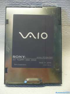 Sony Vaio F160 Floppy Drive PCGA FDF1 3.5” Tested Works  
