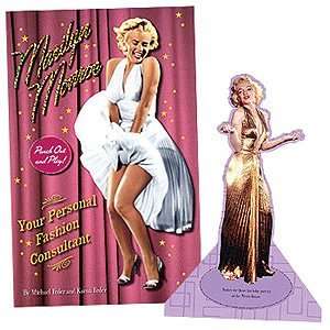 Marilyn Monroe Fashion Punch Out Paper Dolls: Toys & Games