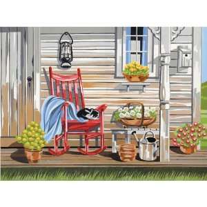  15 Inch x12 Inch Senior Paint By Number Kit   Summer 