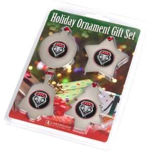  New Mexico Lobos Holiday Ornament Gift Set: Sports 