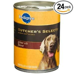 Pedigree Butchers Selects Premium Cuts Prime Rib Flavor Food for Dogs 