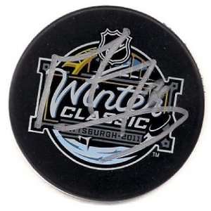  Signed Marc Andre Fleury Puck   Winter Classic: Sports 