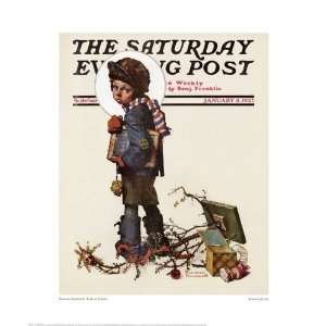  Norman Rockwell   Back To School Giclee Canvas