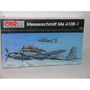 Monogram Pro Modeler Messerschmitt Me 410B 1   Plastic Model Kit