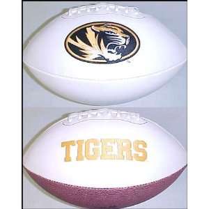  Missouri Tigers Full Size Signature Embroidered Series Football 