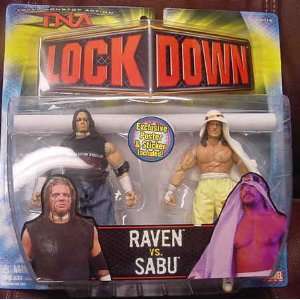  TNA Wrestling   Lock Down Raven vs Sabu Toys & Games