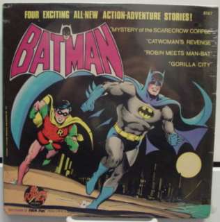 BATMAN 4 stories LP Sealed POWER 8167 Vinyl 1975 Record  
