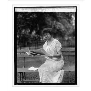 Historic Print (L) Miss Jessie Dell, Civil Service Commissioner, [9 