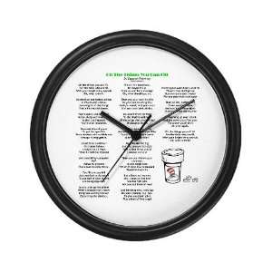  Things You Can Fill Health Wall Clock by  