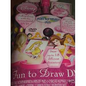  Disney Princess Fun to Draw Dvd Toys & Games