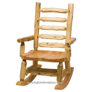  Cottage Cedar Log Rocking Chair: Home & Kitchen