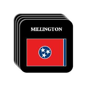  US State Flag   MILLINGTON, Tennessee (TN) Set of 4 Mini 