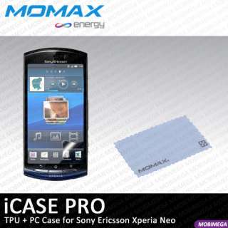 Momax iCase Pro Soft Case Cover Sony Ericsson Xperia Neo w Screen 