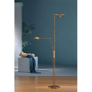  Holtkotter 2501/1+1*HPN AB Brass Floor Lamp: Home 