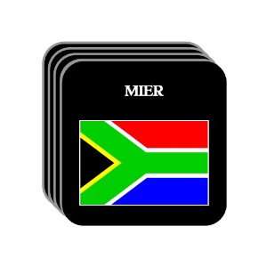  South Africa   MIER Set of 4 Mini Mousepad Coasters 