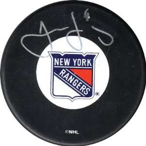  Jaromir Jagr New York Rangers Autographed Hockey Puck 