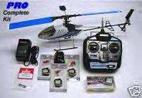 COMPLETE KIT IKARUS PICCOLO PRO ELECTRIC RC HELICOPTER  