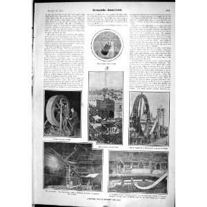  1905 Scientific American Human Cannon Ball Éclair Air 