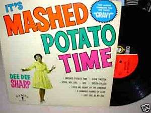 DEE DEE SHARP 1962 LP RECORD MASHED POTATO TIME C1018  