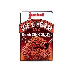 Junket Chocolate Ice Cream Mix, Box, 4: Grocery & Gourmet Food