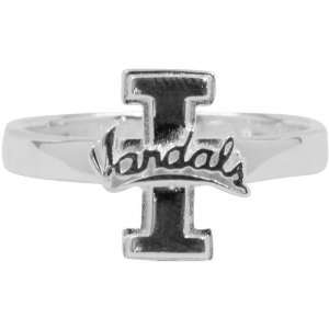    Dayna U Idaho Vandals Sterling Silver Slim Logo Ring Jewelry