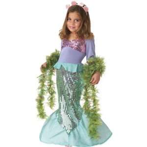  Lil Mermaid Toddler Costume (Size 4 6) Toys & Games