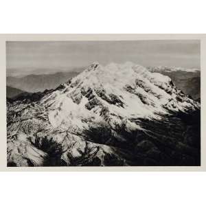  1931 Photogravure Illimani Mountain Peak Bolivian Andes Bolivia 