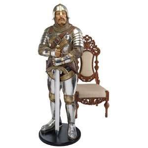   Medieval Knight Statue Sculpture Figurine 