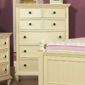  Samuel Lawrence Furniture Meadowbrook Chest (White) 8206 