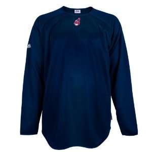  MLB Cleveland Indians Therma Base Tech Fleece: Sports 