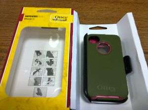 APPLE IPHONE 4 & 4S OTTERBOX DEFENDER NEW RELEASE SERIES CASE GREEN 