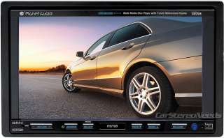 PLANET AUDIO BLUETOOTH IN DASH DOUBLE 2 DIN DVD/CD/iPOD 7 TOUCHSCREEN 