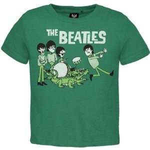    The Beatles   Green Cartoon Infant T Shirt   18 24 months Baby