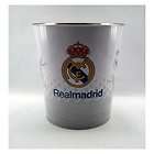 Beautiful Official Licensed GENUINE FC Real Madrid Tin Waste Bin