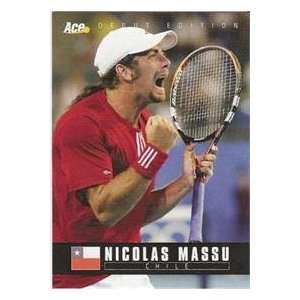  Nicolas Massu Tennis Card