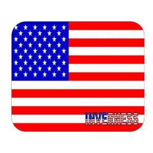  US Flag   Inverness, Florida (FL) Mouse Pad Everything 