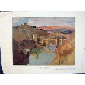  San Martin Bridge Lucas Art Tage Toledo French 1932