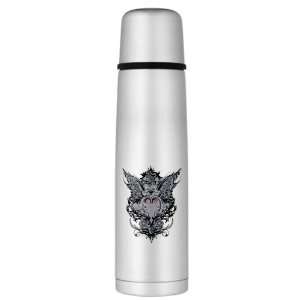  Large Thermos Bottle Nosce Te Ipsum Know Thyself Heart and 