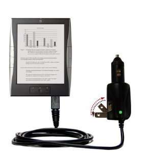 Car and Home 2 in 1 Combo Charger for the iRex Digital Reader 1000 