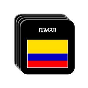 Colombia   ITAGUI Set of 4 Mini Mousepad Coasters