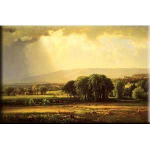 Harvest Scene in the Delaware Valley 30x20 Streched Canvas 