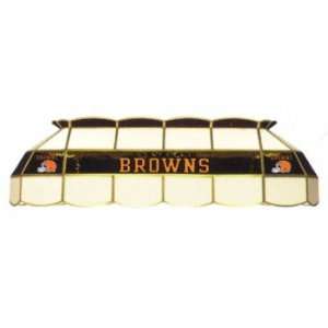  Cleveland Browns Stained Glass Shade: Sports & Outdoors