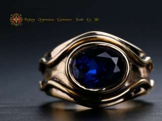 LORD OF THE RINGS Vilya Ring Of Air gold plated size10  