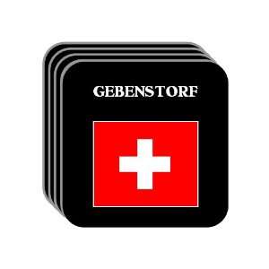  Switzerland   GEBENSTORF Set of 4 Mini Mousepad Coasters 